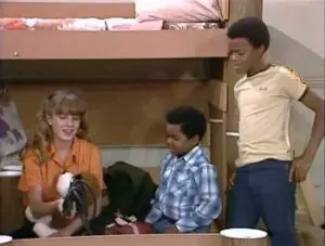 Arnold au lit et Mohammed Ali