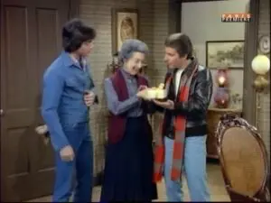 Fonzie et sa grand-mère