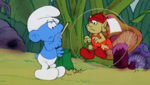 La Bulle schtroumpfante