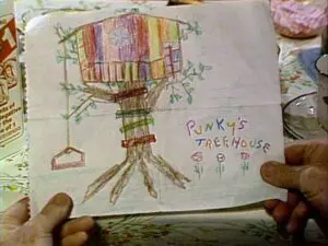 La cachette secrète de Punky
