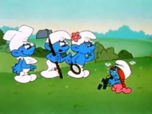 Les cadeaux de la Schtroumpfette