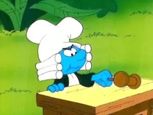 Le tribunal des Schtroumpfs