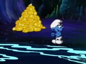 Un Schtroumpf qui vaut de l&rsquo;or