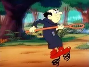 Un Schtroumpf à rebondissement