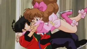 P-chan explose! La colonne d&rsquo;eau d&rsquo;amour