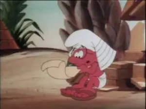 Le Schtroumpf du pharaon