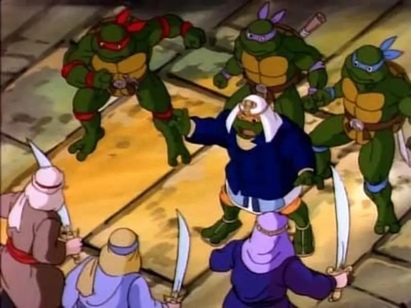 Michelangelo tortue sacrée