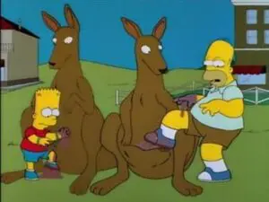 Bart contre l&rsquo;Australie