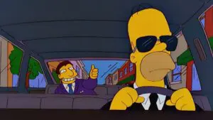 Homer, garde du corps