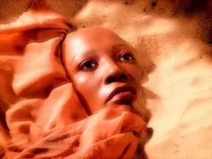 Une image dans le sable