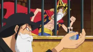 La confrontation. Le Chapeau de Paille contre le Démon Céleste !
