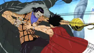 Le sable du croco contre l&rsquo;eau de Luffy ! Le second round du duel !