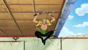 Les armes blanches s&rsquo;entrechoquent ! Zoro contre Kaku, duel de fines lames
