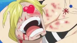 L&rsquo;excitation à son comble ! Sanji en danger !