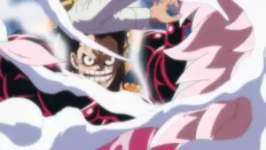Luffy ! Le Leo Bazooka à pleine puissance !