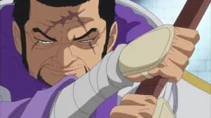 L’Amiral prend une décision. Fujitora contre Doflamingo !