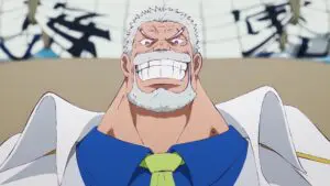 Pour son disciple favori. Les poings du vice-amiral Garp !