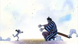 Retrouvailles bouleversantes. Momonosuke et Kinemon !
