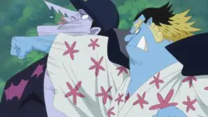Scission dans l&rsquo;équipage. Jinbei contre Arlong