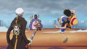 Éruption de colère ! Le stratagème de Law et Luffy