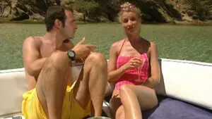 Sur le yacht de Jeannette et Roger