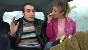 En taxi