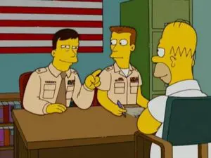 Homer s&rsquo;engage