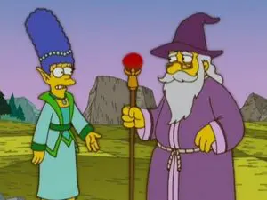Marge piégée par le net