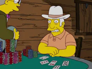 Burns est piqué