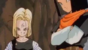 Un visage d&rsquo;ange et une force phénoménale. C-18 contre Vegeta !