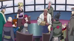 La décision des cinq kage