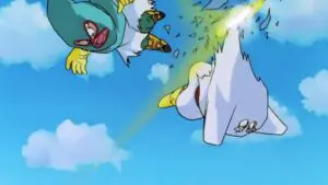 Goten et Trunks démasqués ! Le Combat contre C-18.