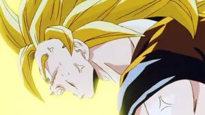 La cérémonie continue. Super Gotenks est arrivé !