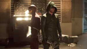 Flash contre Arrow