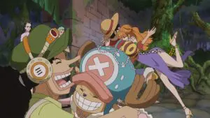 Garuchu ! L’Équipage au Chapeau de paille se réunit.