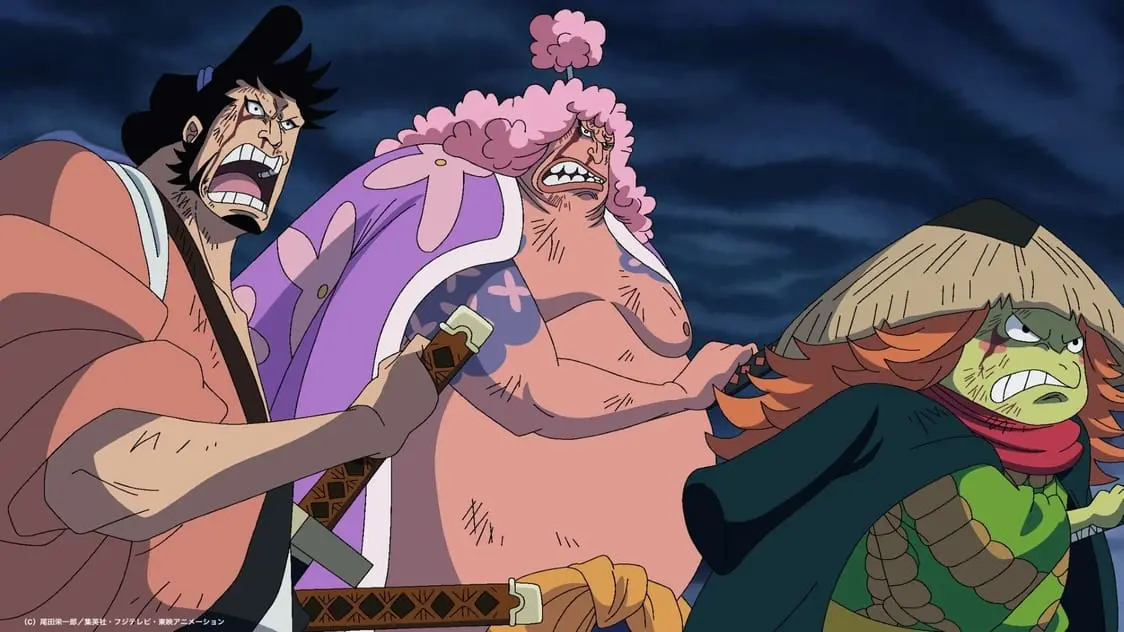 Tragique héroïsme. Les Fourreaux rouges contre Kaido, le retour!