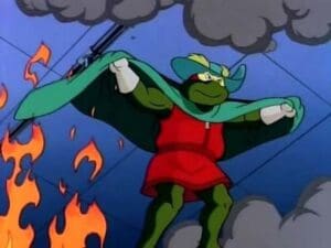 Raphael contre le volcan