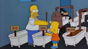 Homer, le baron de la bière
