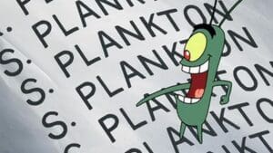 Plankton et son armée