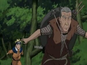 Naruto et le vieux soldat
